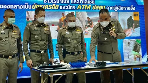 สตม. รวบแก๊งสกิมมิ่งบัตรชาวโรมาเนีย-มาเลเซีย ตระเวนพื้นที่ท่องเที่ยว