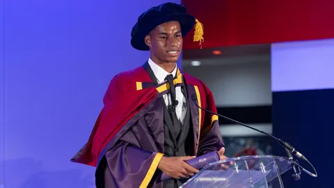 "แรชฟอร์ด" สุดปลื้ม คว้าปริญญาเอกจากมหาวิทยาลัยดังในบ้านเกิด