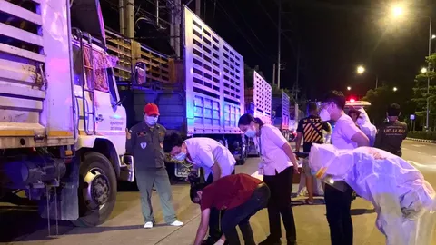 หนุ่มลูกจ้างประปาภาษีเจริญขี่ จยย.อัดท้ายรถสิบล้อจอดข้างทาง ดับอนาถ