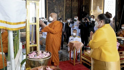 พระองค์เจ้าสิริภาจุฑาภรณ์ ทรงเททองจัดสร้างพระสุนทรีวาณี