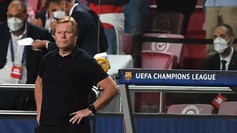 สื่อแฉลูกชายตำนาน บาร์ซา ช่วยเซฟเก้าอี้ "คูมัน" หลายรอบแล้ว