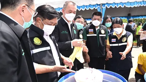 "เฉลิมชัย" ยกทัพลงใต้ ตามโครงการระบายน้ำแม่น้ำตรัง