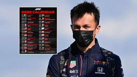 แฟน "อัลบอน" เช็กปฏิทิน  F1 คลอดโปรแกรม 23 เรซ ฤดูกาล 2022 