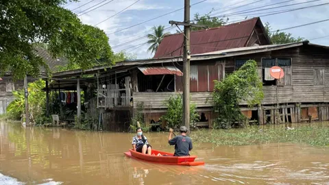 ปภ.ปราจีนบุรี เตือนประชาชนที่ลุ่มริมน้ำหลายอำเภอ เร่งย้ายของขึ้นที่สูง