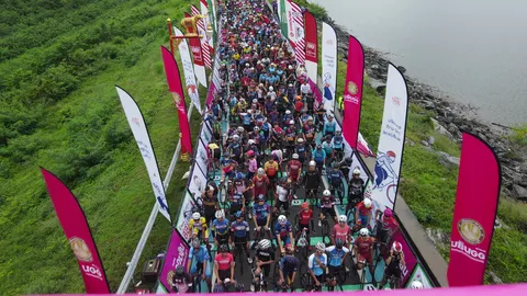 “เสธ.หมึก” พอใจ ปั่นใจเกินร้อย-Bike4All นักปั่นร่วมแข่งมหาศาล ทำเศรษฐกิจคึกคัก