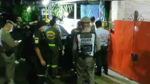 แทงดับคาบ้านย่านรามคำแหง ลุงวัย 66 เป็นอดีตโบรกเกอร์ ล่าชายต้องสงสัย