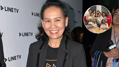 พี่ฉอด สายทิพย์ เผยโมเมนต์สุดปลื้มใจ ลูกชายเข้าพิธีวิวาห์แล้ว