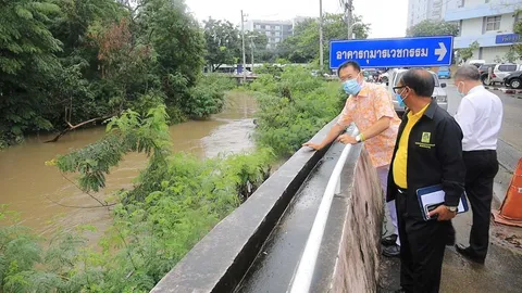 เมืองโคราชเตรียมรับมือ น้ำจากสูงเนิน-ขามทะเลสอ เข้าเขตเมือง 20 ต.ค. 