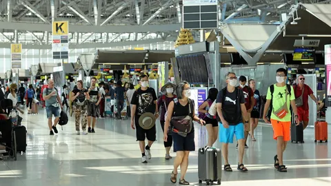 เช็กรายชื่อ 46 ประเทศ 1 พ.ย. เข้าไทยไม่ต้องกักตัว ตามแผนเปิดประเทศ