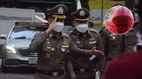 ผบช.น. สอบผู้ต้องหาจี้ตัวประกัน พบเสพยาเมา ชิงทรัพย์หลานเจ้าของโรงแรม