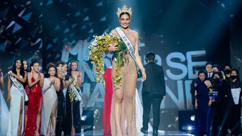 แอนชิลี สวยชนะใจกรรมการ ฟาดมง MUT2021 