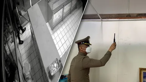 ยังไร้วี่แววโจรโรยตัวชิงทองที่ภูเก็ต กวาดไป 378 บาท มูลค่ากว่า 10 ล้าน