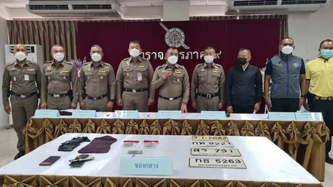 สืบภูธรภาค 9 รวบ 2 สมาชิกแก๊งยิงยกครัวผัวเมียที่ตรัง พบ พ.ต.ท.ร่วมทีมฆ่า