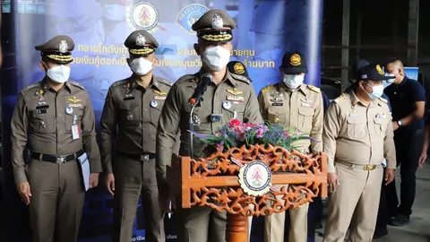 สอบสวนกลางทลายโกดังรถ นายทุนรับจำนำดอกโหด carformoney ยึดตรวจสอบ 163 คัน