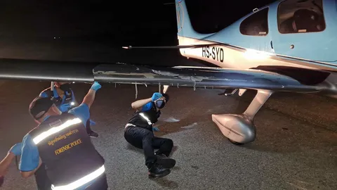 บินชนคน (คลิป)