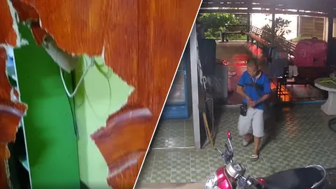 ตำรวจหึงโหด บุกที่ทำงาน กระทืบกิ๊กสาวปางตาย ร้องขอชีวิตยังไม่ยอมหยุด