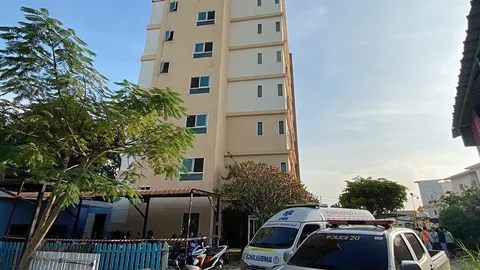 ตกช่องทิ้งขยะ วิศวกรดับ ร่วงมาจากชั้น 7 เดินไปอ้วก ไร้ประตูกั้น