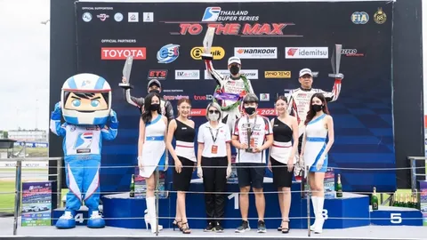 โตโยต้า กาซู เรซซิ่ง ทีมไทยแลนด์ ประเดิมคว้าชัย Thailand Super Series 2021