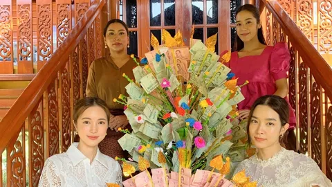 หมาก-โม-บัว-พรีม แท็กทีมเข้าวัด เป็นเจ้าภาพทำบุญทอดกฐินสามัคคี