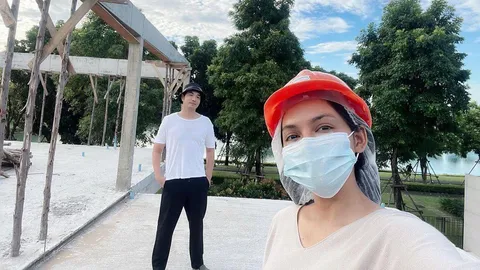 เจมส์ เรืองศักดิ์ สร้างบ้านใหม่ให้ ครูก้อย ของขวัญจดทะเบียนสมรส 6 ปี