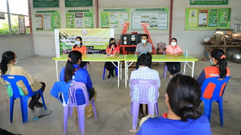 เกษตรกรแปลงใหญ่ข้าว ต.โคกจาน แก้จนสำเร็จ รวมตัวผลิตข้าวอินทรีย์ส่งออก