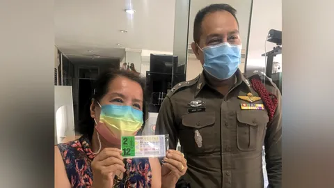 ป้าดินแดงเฮง ถูกหวย 12 ล้านบาท บุรีรัมย์-นครศรีธรรมราช รับไปคนละ 6 ล้านบาท