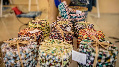 โครงการเบนินเปลี่ยนเศษผ้า ให้เป็นวัสดุที่มีคุณค่า