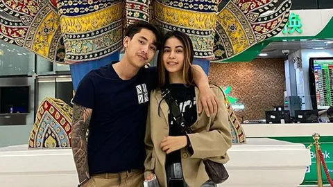 จำใจห่างกัน “เบิ้ล ปทุมราช” โพสต์รูปไปส่งแฟนสาวลูกครึ่งกลับสวิตเซอร์แลนด์