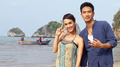 นางฟ้าอสูร ลาจอสวยงาม "แจ็คกี้-แม็ค" ควงคู่ขึ้นแท่น พระ-นาง ฮอตแห่งปี