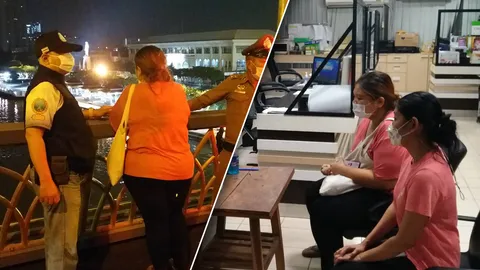 ตร.ปลื้มอบรมอาสาสมัครช่วยเหยื่อคิดกระโดดน้ำตาย กล่อมกลับบ้านได้ทันควัน