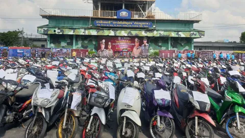 ปูพรมปราบเด็กแว้นอายัดรถ 2 หมื่นคัน เล็งแก้ ก.ม.เอาผิดตั้งแต่เตรียมแข่งรถ