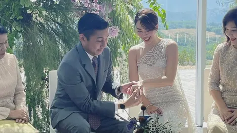 นาฑี เก็ทสึโนว่า จูงมือ อิงฟ้า ลูกสาวอากู๋ วิวาห์เรียบง่ายที่เขาใหญ่ 