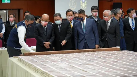 ไต้หวันยึด ผงขาว 6 พันล้านบาท ส่งไปจากไทย รอดเอกซเรย์