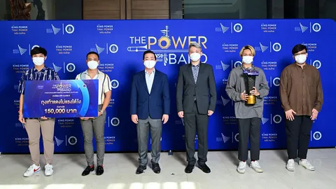 Sixth Floor และถุงเท้าแดงไม่แรงได้ไง คว้าแชมป์ THE POWER BAND ประจำปี 2564