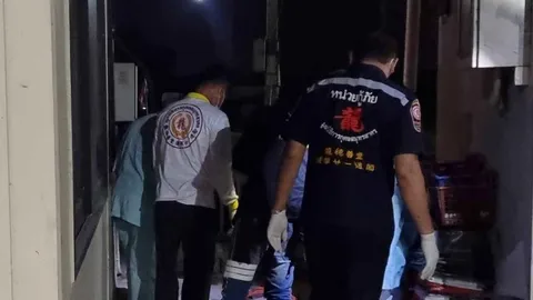 ตร.กระทุ่มแบนเร่งสอบพยาน คดีแม่ค้าเมาหัวทิ่มดับ หลังญาติคาใจปมการตาย