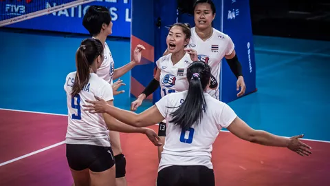 "FIVB" เผยชาติเจ้าภาพ "VNL 2022" - เปิดสนามแข่งวอลเลย์บอลหญิงทีมชาติไทย