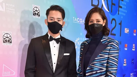 สินจัย-เบิ้ล นำทีมนักแสดง ร่วมงาน Bangkok ASEAN Film festival 2021 