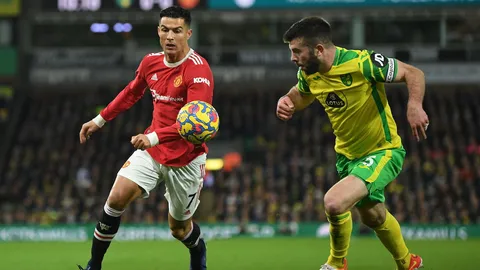 ผลบอลเมื่อคืน นอริช ซิตี้ พบ แมนยูฯ เสาร์ที่ 11 ธ.ค. 64