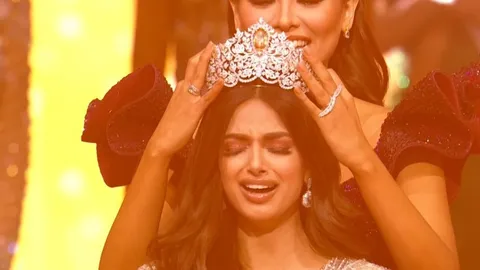 ฮาร์นาซ สันธู สาวอินเดีย คว้ามงกุฎมิสยูนิเวิร์ส 2021 แอนชิลี ไม่เข้า TOP16 (คลิป)