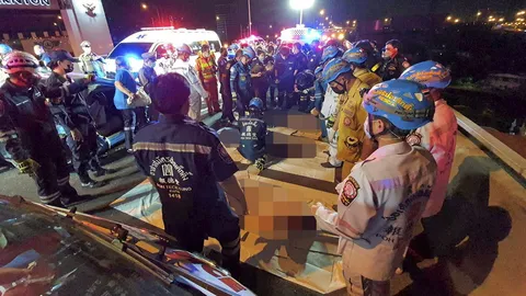 ชนสยอง 3 ศพ (คลิป)