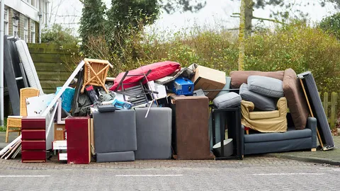 เขตจตุจักรบริการ จัดเก็บขยะชิ้นใหญ่