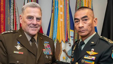 สหรัฐฯ ต้อนรับ ผบ.ทสส.ไทย มาเยือน เพื่อเสริมสร้างสัมพันธไมตรี 2 ประเทศ