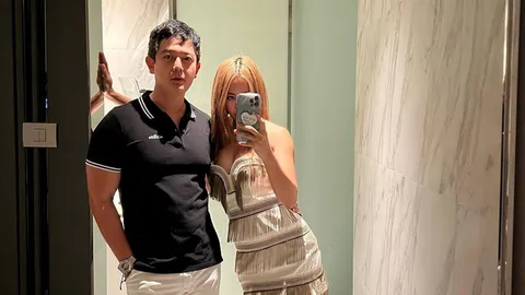 นานๆ ทีจะได้เห็น วีเจจ๋า เผยโมเมนต์หวานกับสามีครั้งแรกในรอบปี 