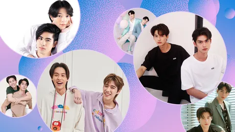 6 คู่จิ้นฮอต ปี 2564 "พระเอก-นายเอก" จูงมือสานต่อพลังฟินถูกใจสาวสายวาย