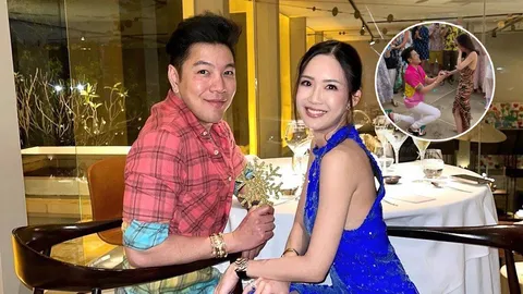 ก้อง กรุณ ทำเซอร์ไพรส์คุกเข่าขอแฟนสาวแต่งงาน เพื่อนแห่ยินดี (คลิป)