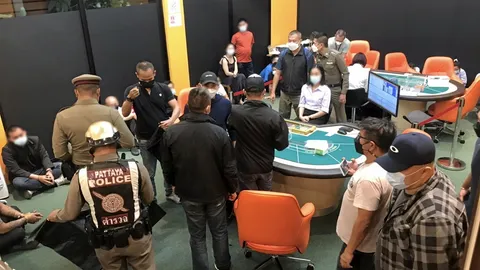 ทลายบ่อน 