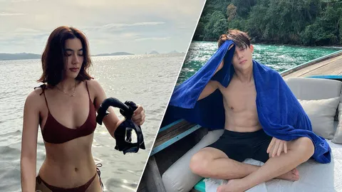 คิมเบอร์ลี่ เผยความแซ่บรับปีใหม่ในชุดทูพีซ หมาก อวดซิกซ์แพ็กแน่นๆ