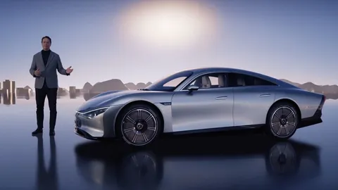 โผล่แล้ว ชาร์จ 1 ครั้ง วิ่งไกล 1,000 กิโลเมตร MERCEDES-BENZ VISION EQXX