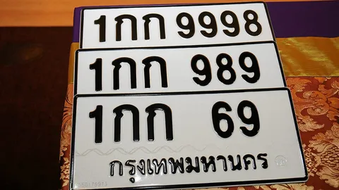 ป้ายทะเบียนพิเศษ แบบใหม่ไม่ตามใจ