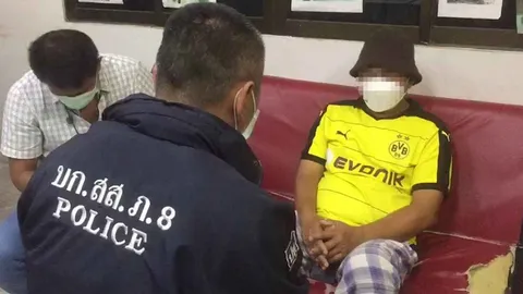 "บังนพ" พ่อค้ายิง 2 ศพเจ็บ 3 กลางตลาดที่ภูเก็ต มอบตัวกับตำรวจที่สงขลา